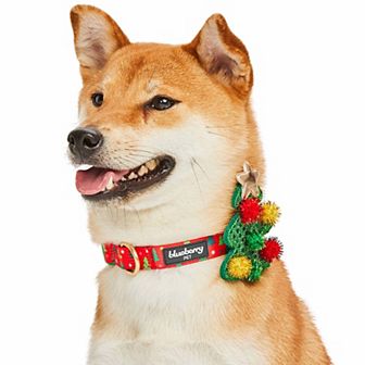 Blueberry Pet Christmas Tree Dog Collar