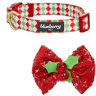 Blueberry Pet Christmas Endless Diamonds Dog Collar