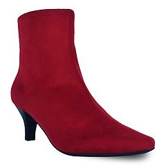 Red store boots kohls