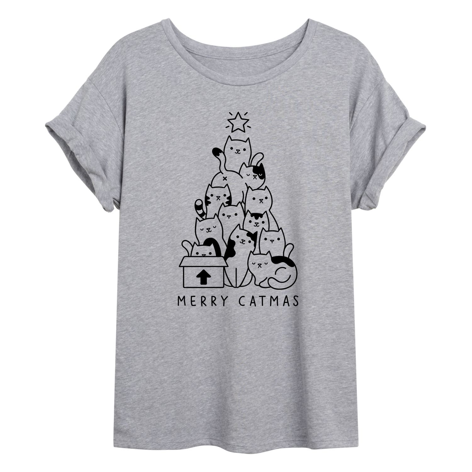 Merry catmas outlet shirt