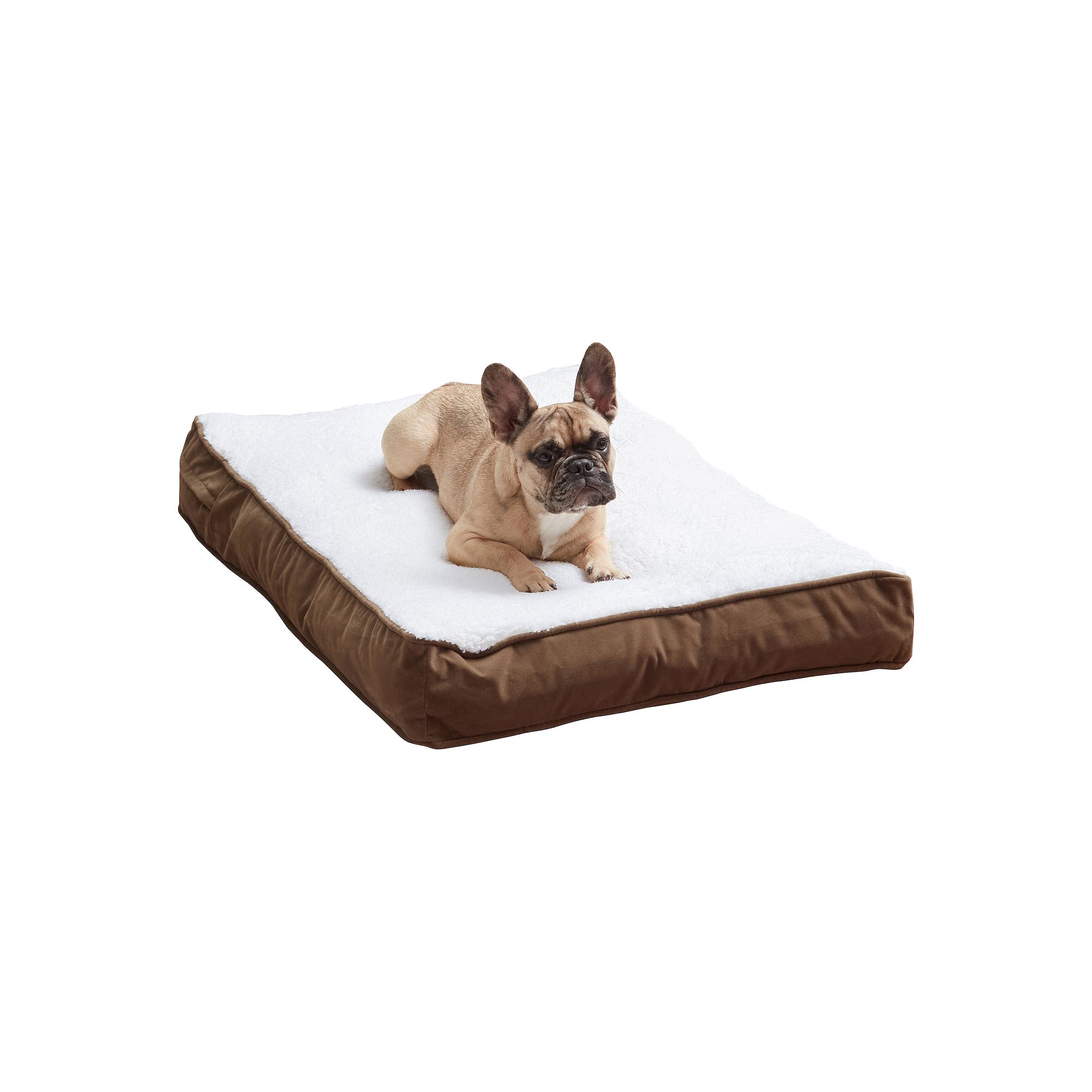 Happy Hounds Daisy Deluxe Supportive Pet Bed, Latte