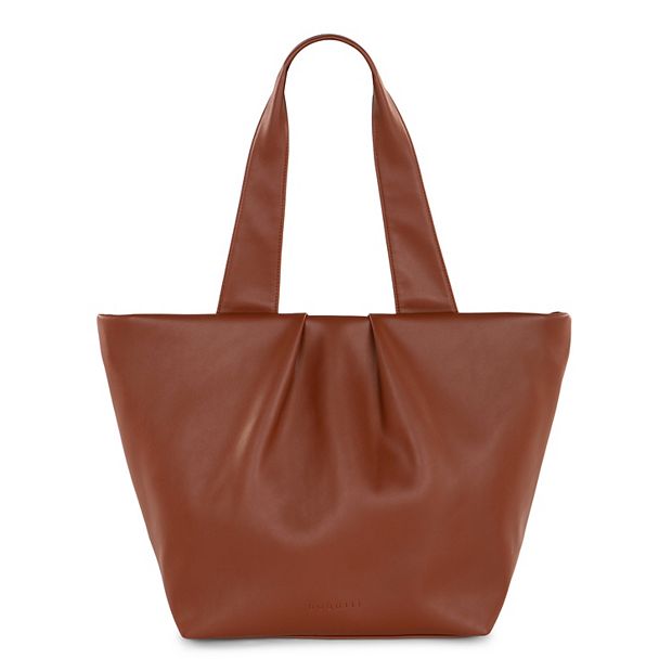 Bugatti Brera - Tote Bag with Top Zip Closure - Tan