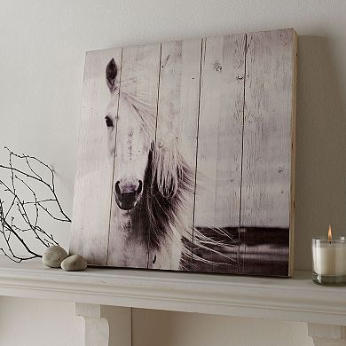 Horse Wood Wall Art