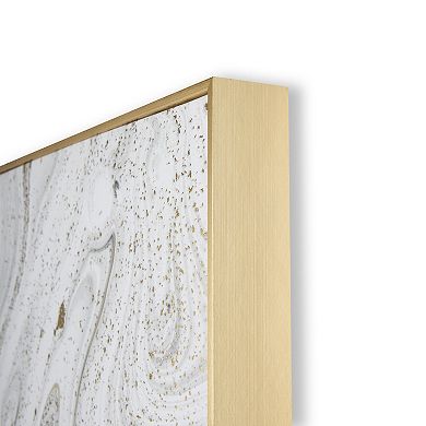 Marble Print Luxe Framed Wall Art