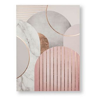 Art Deco Geo Canvas Wall Art