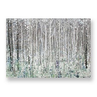 Watercolor Woods Canvas Wall Art