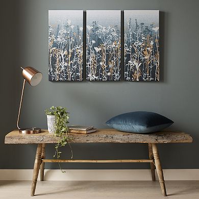 Wildflower Meadow Canvas Wall Art 3-piece Set