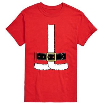 Big & Tall Santa Claus Full Suit Tee