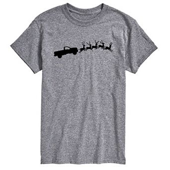 Big & Tall Truck Santa Sleigh Tee