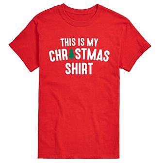Big & Tall This Is My Christmas Tee