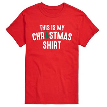 Big & Tall This Is My Christmas Tee