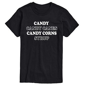 Big & Tall Candy List Tee