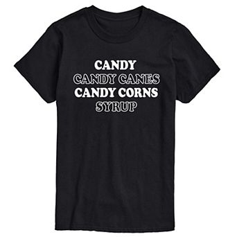 Big & Tall Candy List Tee