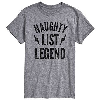 Big & Tall Naughty List Legend Tee