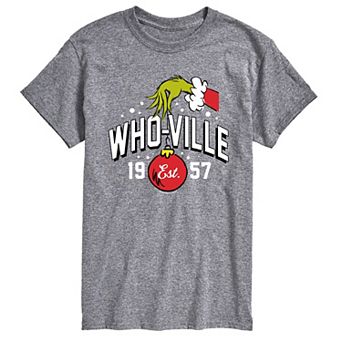 Big & Tall Whoville Grinch Hand Tee