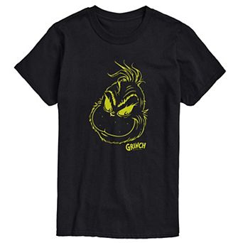 Big & Tall Grinch Face Tee