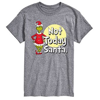 Big & Tall Not Today Santa Tee