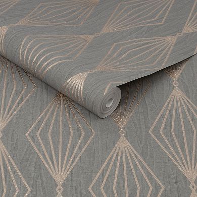 Boutique Marquise Geo Moonstone Removable Wallpaper
