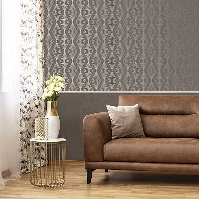 Boutique Marquise Geo Moonstone Removable Wallpaper