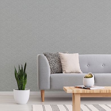 Boutique Silver Finish Shimmer Removable Wallpaper
