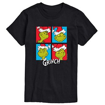 Men's Dr. Seuss Grinch Grid Tee