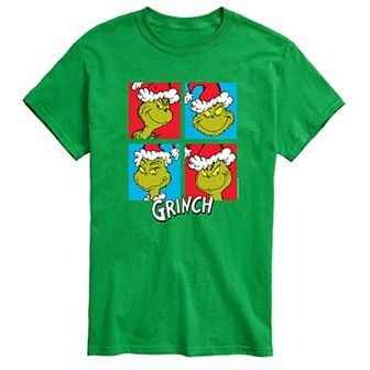 Men's Dr. Seuss Grinch Grid Tee