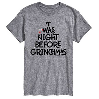 Big & Tall The Night Before Grinchmas Tee