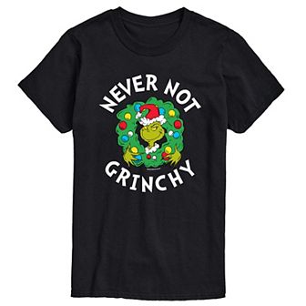 Big & Tall Never The Not Grinchy Tee