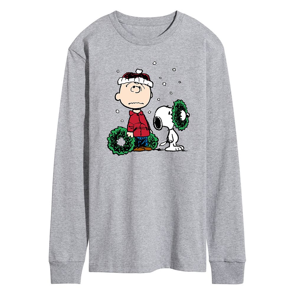 PEANUTS Charlie Brown 3/4 Sleeve Raglan Character Print T-Shirt Men's XL /eaa429554