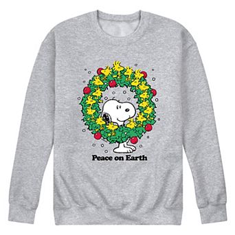 Men's Peanuts Peace On Earth Sweatshirt