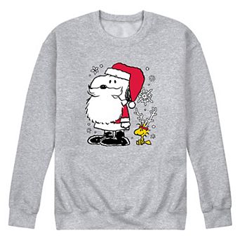 Men's Peanuts Snoopy Santa Reindeer Sweatshirt
