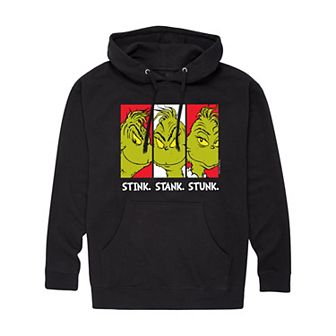 Men's Dr. Seuss Grinch Stink Stank Stunk Hoodie