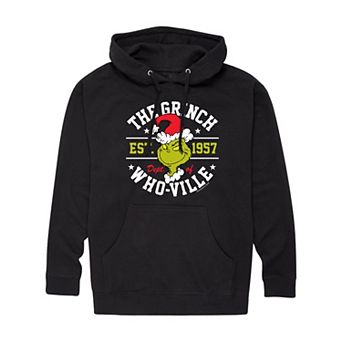 Men's Dr. Seuss Grinch Dept Of Who-ville Hoodie