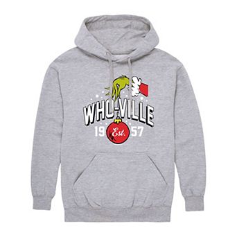 Men's Dr. Seuss Grinch Who-ville Est 1957 Hoodie