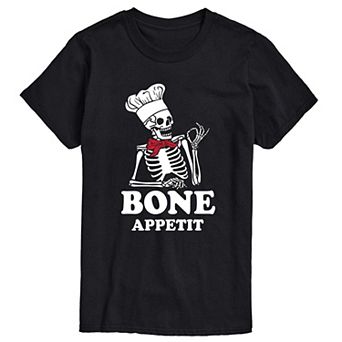 Men's Bone Appetit Skeleton Tee