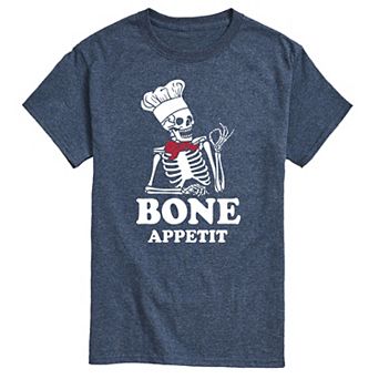 Men's Bone Appetit Skeleton Tee