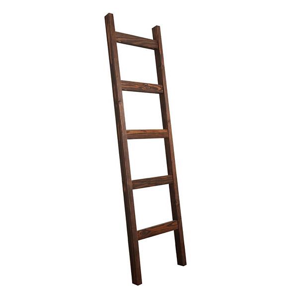 Decorative Livingroom Carrington Chuncky Blanket Ladder