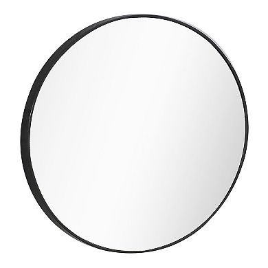 Camden Isle Renata 32 in. x 32 in. Casual Round Framed Classic Accent Wall Mirror