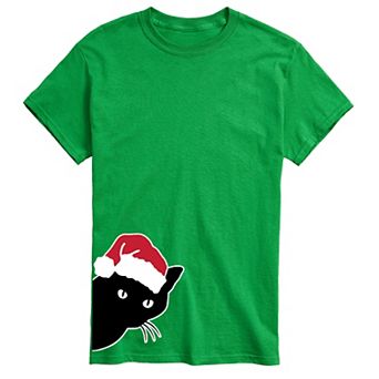 Men's Peeking Cat Tee