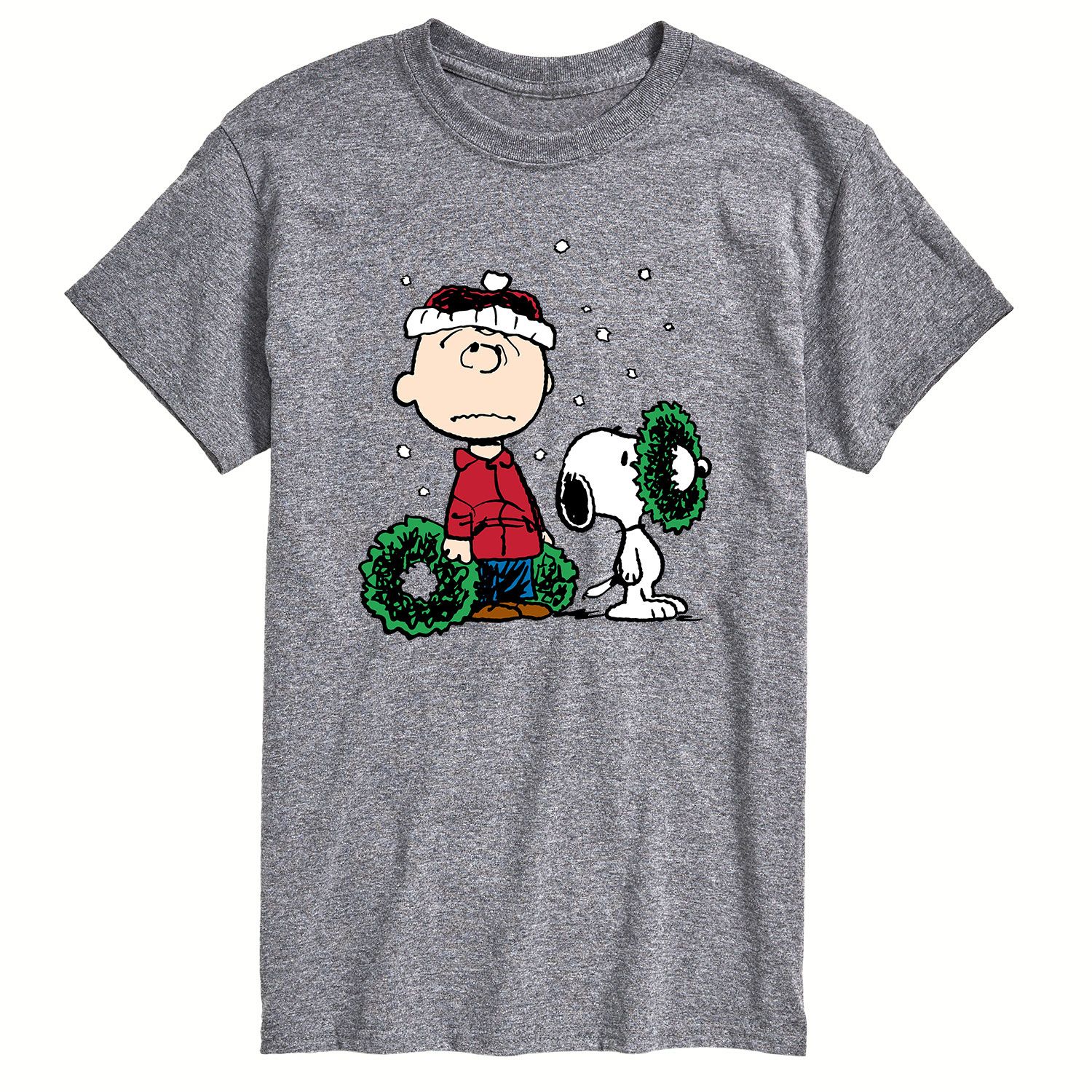 Men's Peanuts Charlie Face Color Short Sleeve Graphic T Shirt Black 3x Big And Tall