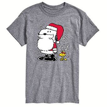 Men's Peanuts Snoopy Santa Reindeer Tee