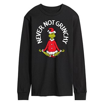 Men's Dr. Seuss Grinch Never Not Grinchy Long Sleeve Tee