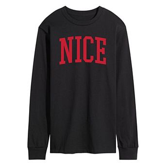 Men's Nice Long Sleeve Tee