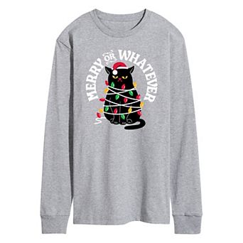 Men's Merry Or Whatever Long Sleeve Tee