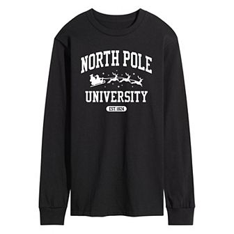 Men's North Pole University Long Sleeve Tee
