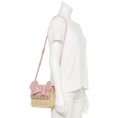 Disney's Minnie Mouse Crossbody Bag with 3D Bow and Ears