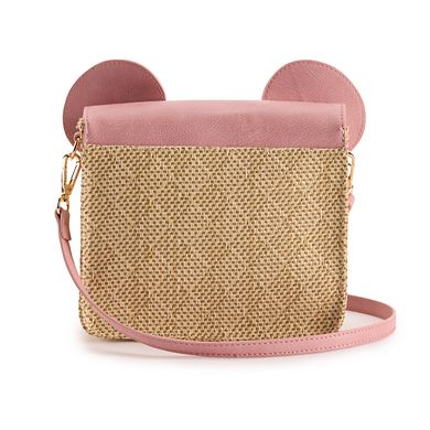Disney's Minnie Mouse Crossbody Bag with 3D Bow and Ears
