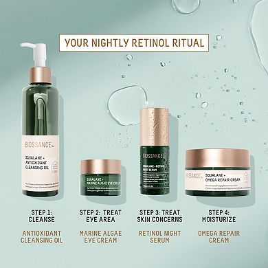 Squalane + Retinol Night Serum