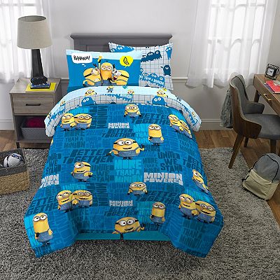 Minions crib bedding set online