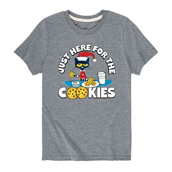 Boys 8-20 Pete The Cat Cookies Tee